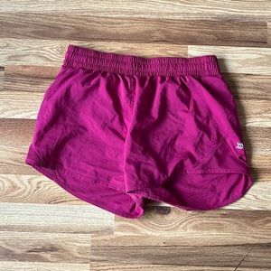 Magenta Athletic Shorts